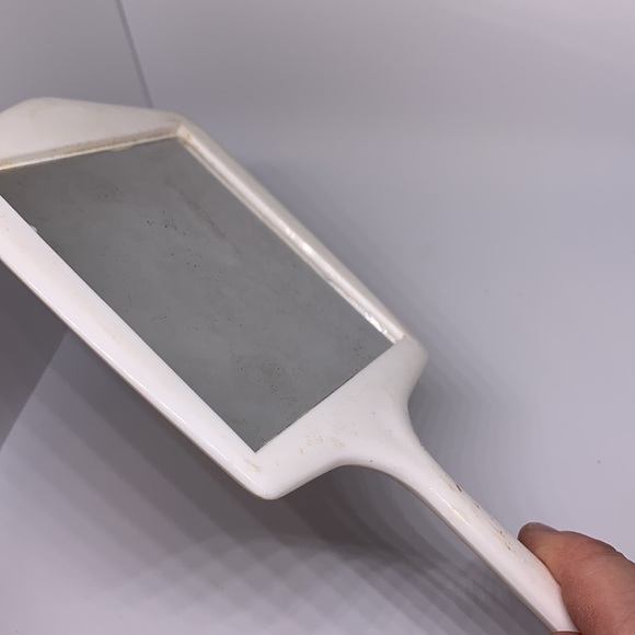 Vintage 80’s Wallace Berrie Smurf Toy Hand Mirror If You Live Someone Tell Them - Picture 3 of 5